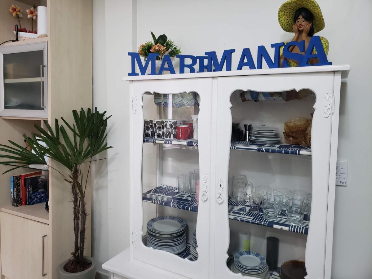 Apartamento Mare Mansa A 30 Metros Da Praia Mansa Em Caioba Com Wifi 마티뇨스 외부 사진